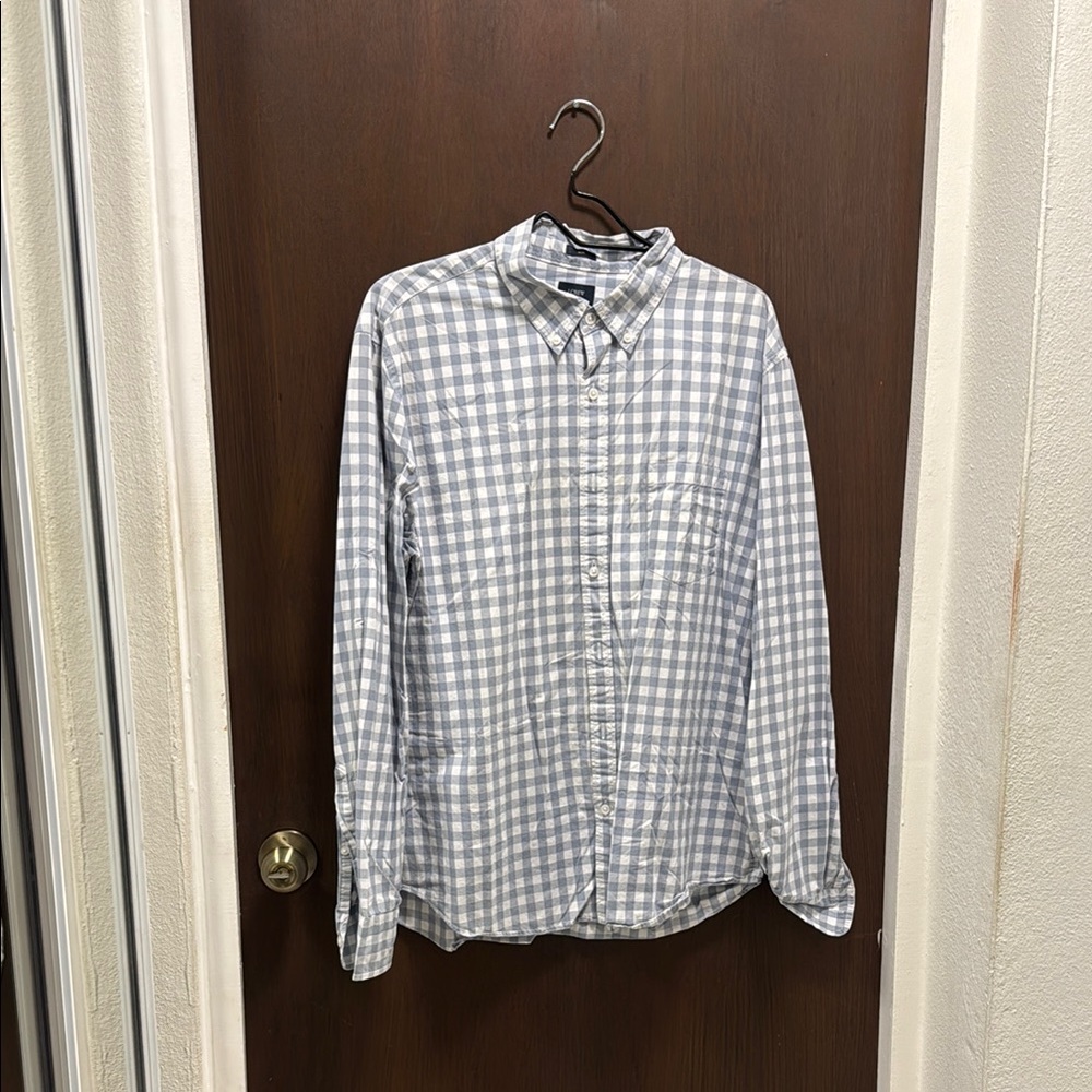 J. Crew Gray Casual Button Down Shirt